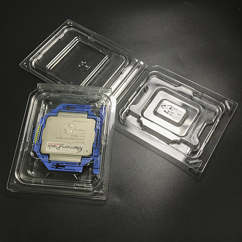 intel amd cpu processor tray esd tray package blister clamshell box